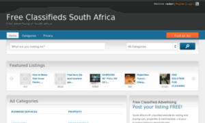 Southafricaclassifieds.co.za thumbnail