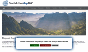Southafricamap360.com thumbnail