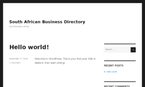 Southafricanbusinessdirectory.co.za thumbnail