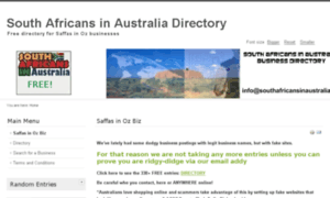 Southafricansinaustralia.com.au thumbnail