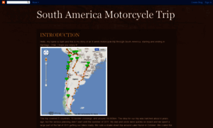Southamericamotorcycletrip.blogspot.com thumbnail