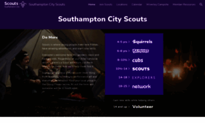 Southamptoncityscouts.co.uk thumbnail
