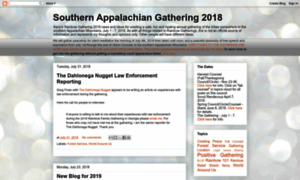 Southappalachiangathering2018.blogspot.com thumbnail