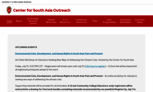 Southasiaoutreach.wisc.edu thumbnail