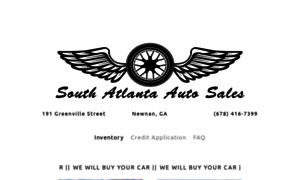 Southatlantaautosales.com thumbnail