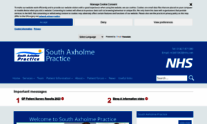Southaxholmepractice.nhs.uk thumbnail