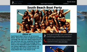 Southbeachboatparty.com thumbnail