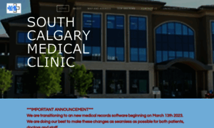 Southcalgarymedicalclinic.ca thumbnail