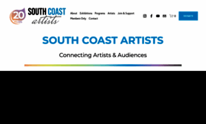 Southcoastartists.org thumbnail