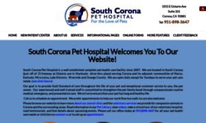 Southcoronapethospital.com thumbnail