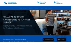 Southcranbournevet.com.au thumbnail