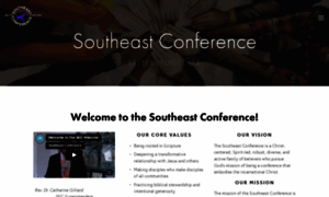 Southeastconf.org thumbnail