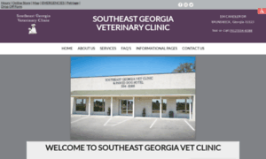 Southeastgeorgiavetclinic.com thumbnail