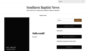 Southernbaptistnews.com thumbnail