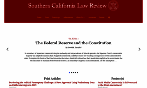 Southerncalifornialawreview.com thumbnail