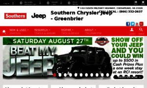 Southernchryslerjeepgreenbrier.calls.net thumbnail