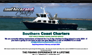 Southerncoastcharters.com.au thumbnail