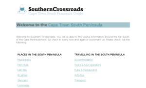 Southerncrossroads.info thumbnail