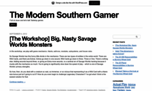 Southerngentlemangamer.wordpress.com thumbnail