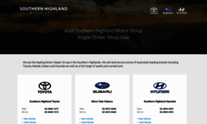 Southernhighlandmotorgroup.com.au thumbnail