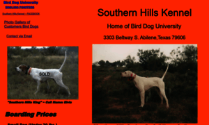 Southernhillskennel.net thumbnail