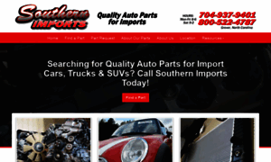 Southernimportparts.com thumbnail