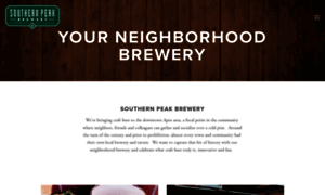 Southernpeakbrewery.com thumbnail