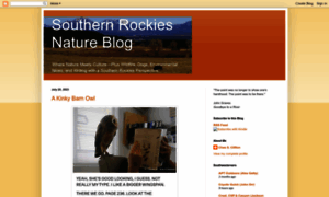 Southernrockiesnatureblog.com thumbnail
