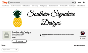 Southernsignaturedesigns.com thumbnail