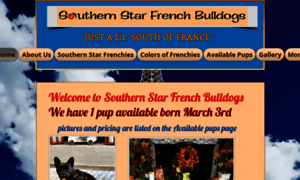 Southernstarfrenchbulldogs.com thumbnail