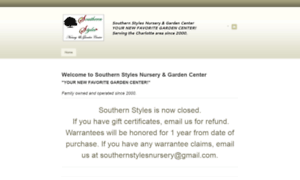 Southernstylesnursery.com thumbnail