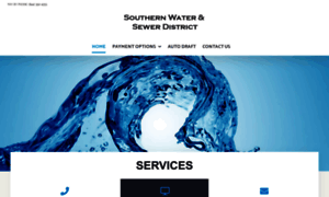 Southernwatersewerdistrict.com thumbnail