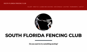 Southfloridafencingclub.com thumbnail