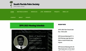 Southfloridapalmsociety.org thumbnail