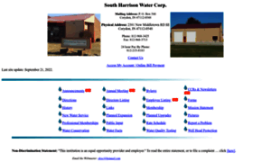 Southharrisonwater.com thumbnail
