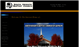 Southheightsbaptist.com thumbnail