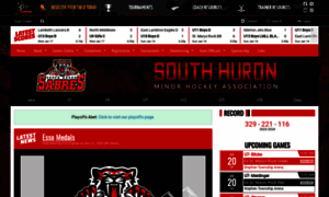 Southhuronminorhockey.ca thumbnail