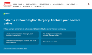 Southhyltonmedicalcentre.co.uk thumbnail