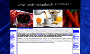 Southindianfoodsrecipes.com thumbnail