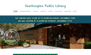 Southingtonlibrary.org thumbnail