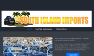 Southislandimports.ca thumbnail