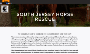 Southjerseyhorserescue.com thumbnail