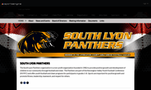 Southlyonpanthers.org thumbnail