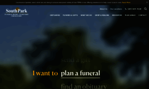 Southparkfunerals.com thumbnail