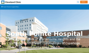 Southpointehospital.org thumbnail