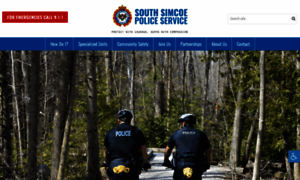 Southsimcoepolice.on.ca thumbnail