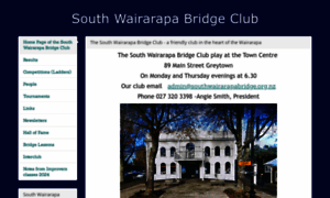 Southwairarapabridge.org.nz thumbnail