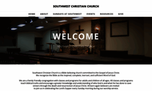 Southwestchristianchurch.org thumbnail