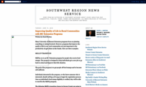 Southwestregionnewsservice.blogspot.com thumbnail