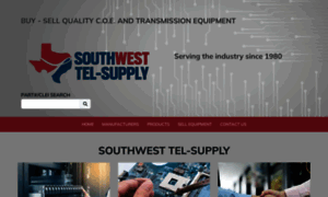 Southwesttelsupply.com thumbnail